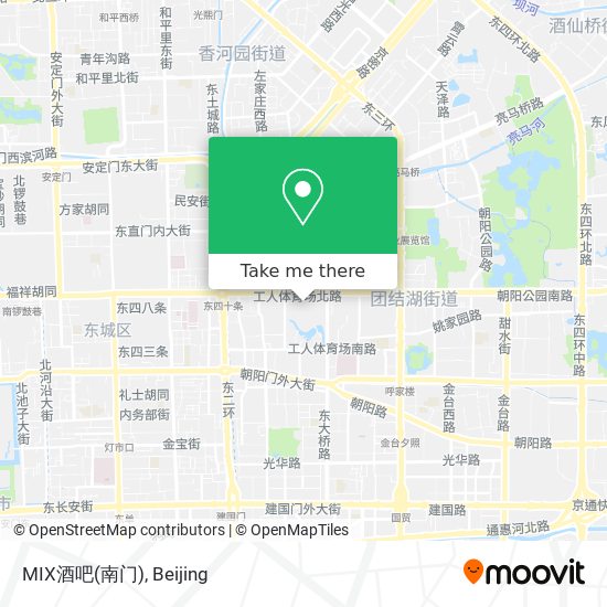 MIX酒吧(南门) map