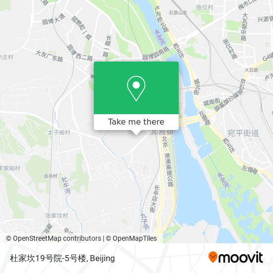 杜家坎19号院-5号楼 map