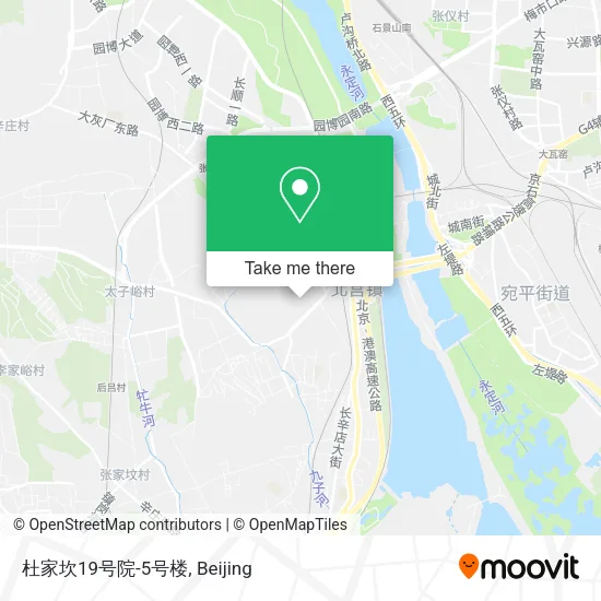 杜家坎19号院-5号楼 map