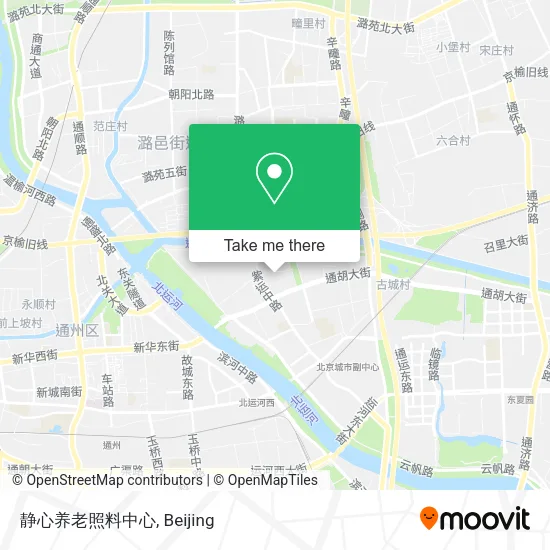 静心养老照料中心 map