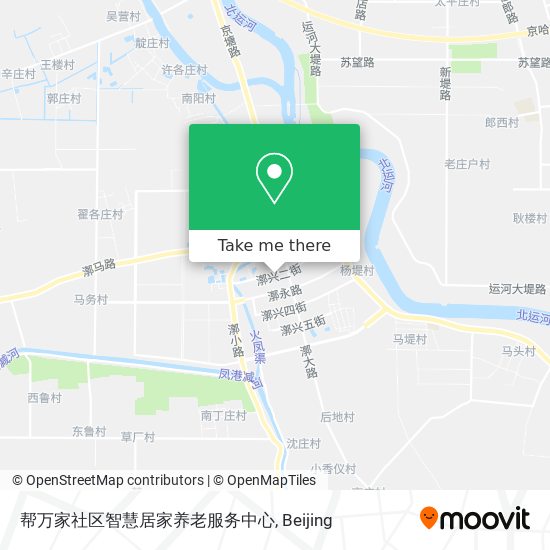 帮万家社区智慧居家养老服务中心 map