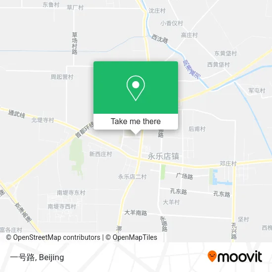 一号路 map