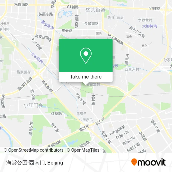 海棠公园-西南门 map