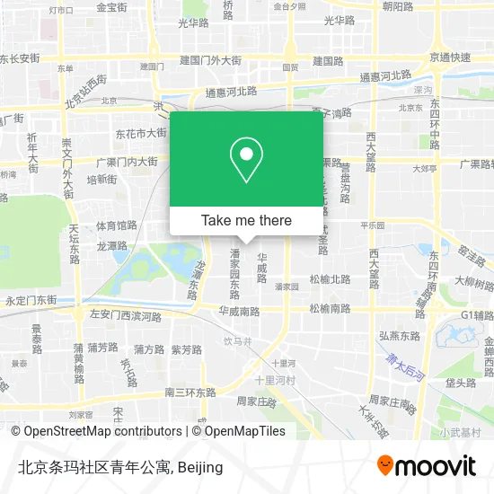 北京条玛社区青年公寓 map