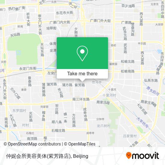 仲妮会所美容美体(紫芳路店) map