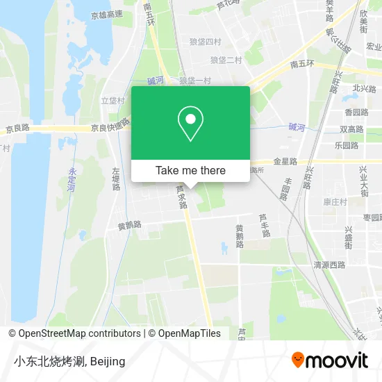 小东北烧烤涮 map
