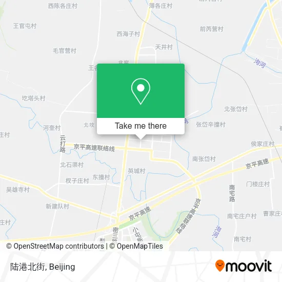 陆港北街 map