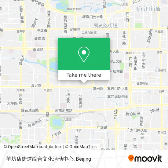 羊坊店街道综合文化活动中心 map