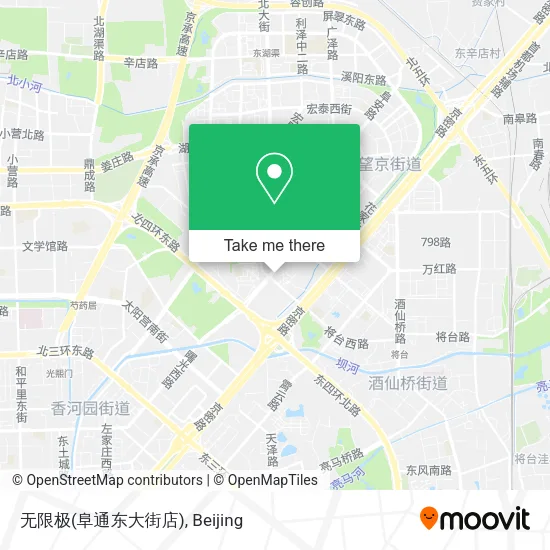 无限极(阜通东大街店) map