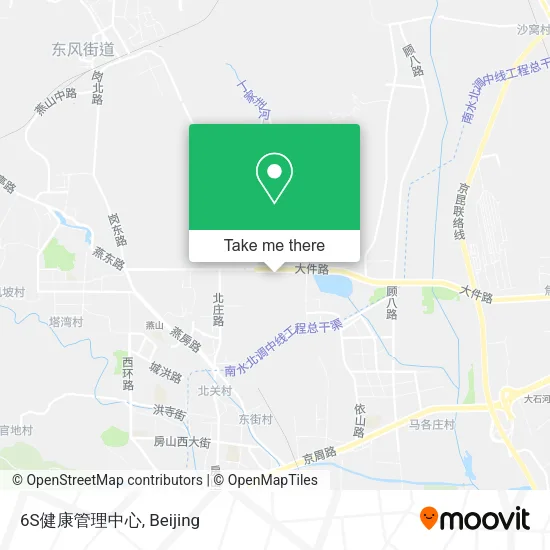 6S健康管理中心 map