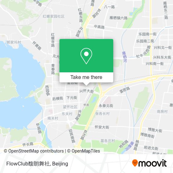 FlowClub馥朗舞社 map