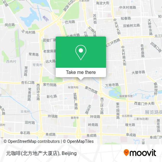 元咖啡(北方地产大厦店) map