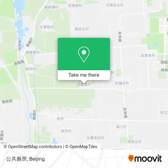 公共厕所 map