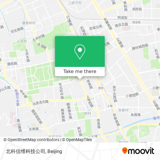 北科信维科技公司 map