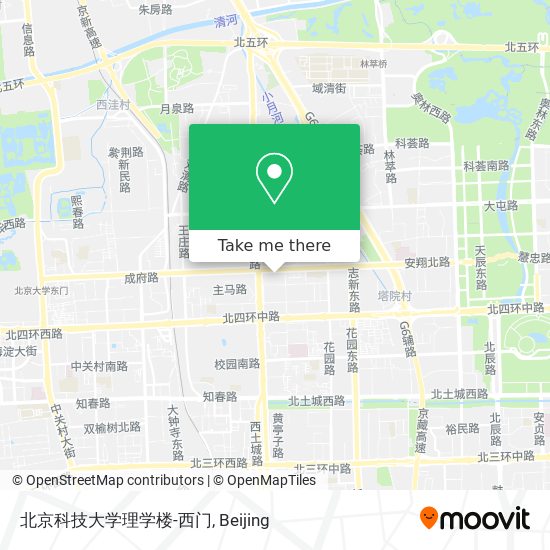 北京科技大学理学楼-西门 map