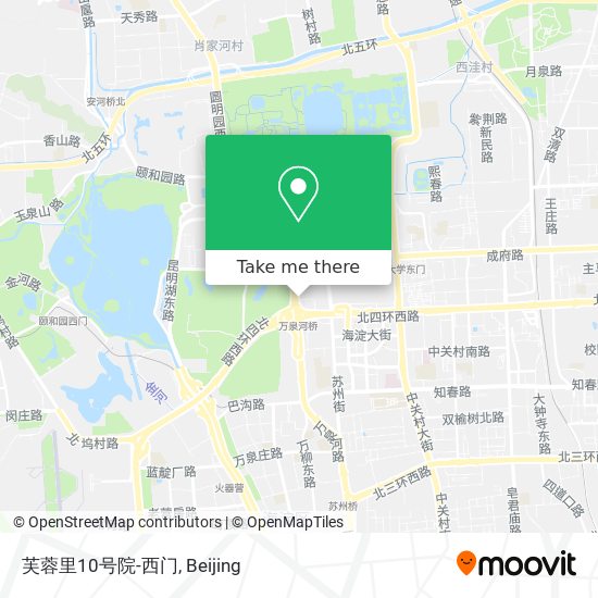 芙蓉里10号院-西门 map