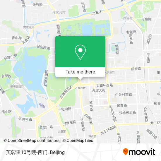 芙蓉里10号院-西门 map