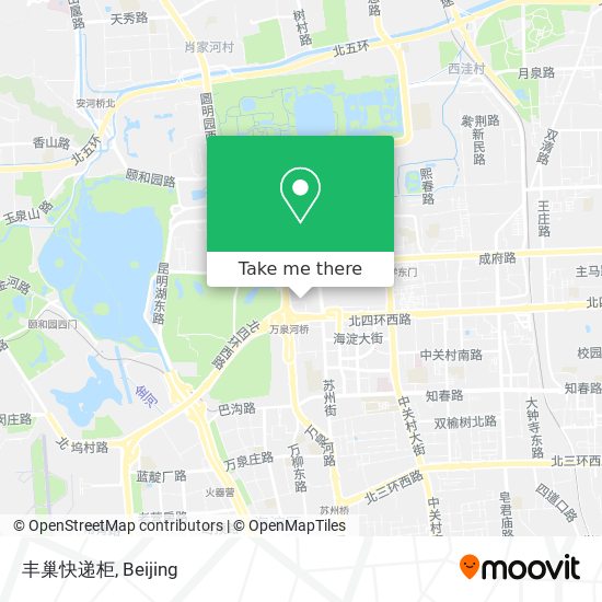 丰巢快递柜 map
