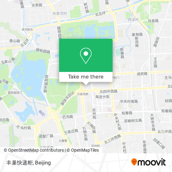 丰巢快递柜 map