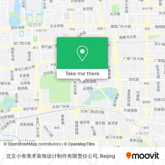 北京小舍美术装饰设计制作有限责任公司 map