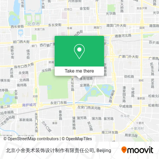 北京小舍美术装饰设计制作有限责任公司 map