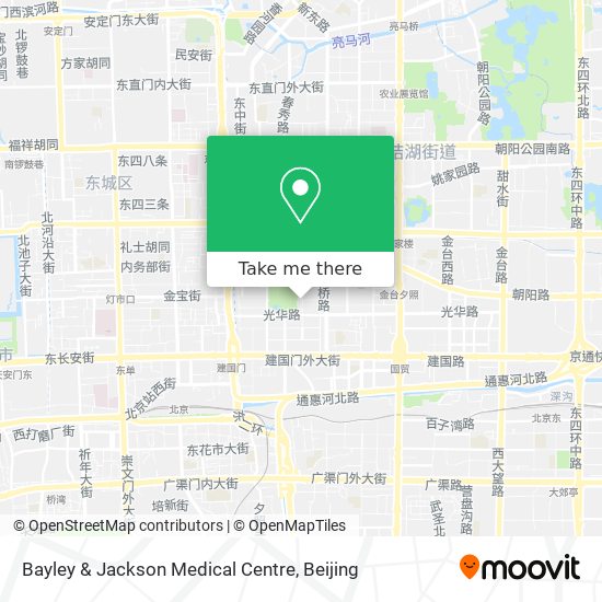 Bayley & Jackson Medical Centre map