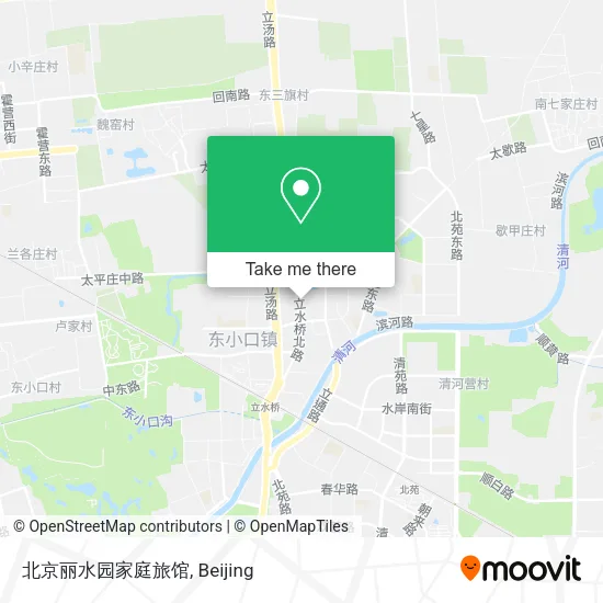 北京丽水园家庭旅馆 map