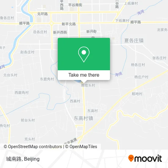 城南路 map