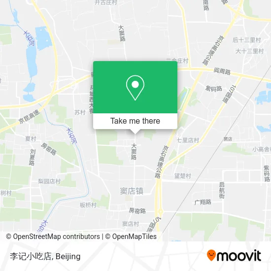 李记小吃店 map