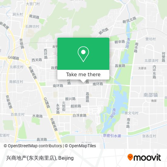 兴商地产(东关南里店) map