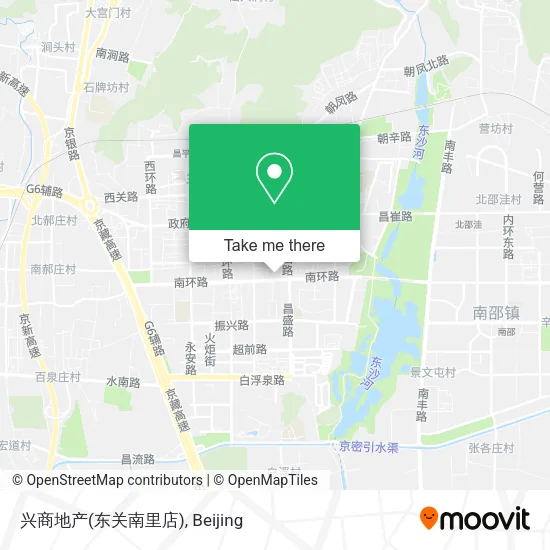 兴商地产(东关南里店) map