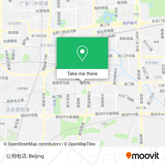 公用电话 map