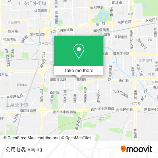 公用电话 map