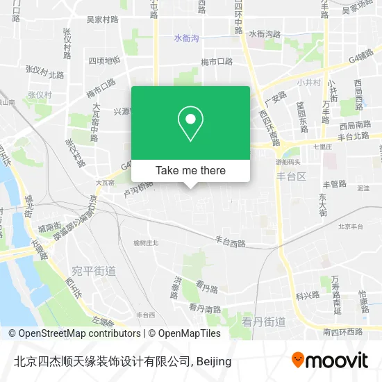 北京四杰顺天缘装饰设计有限公司 map