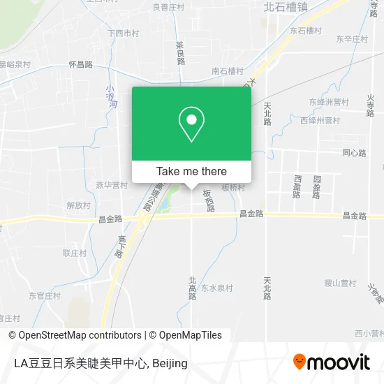 LA豆豆日系美睫美甲中心 map