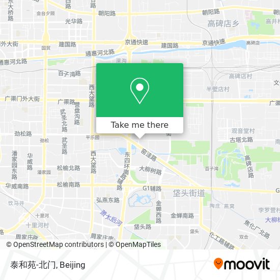 泰和苑-北门 map