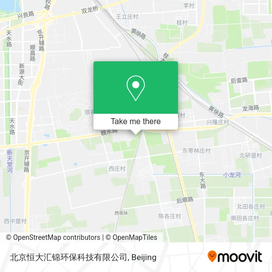 北京恒大汇锦环保科技有限公司 map