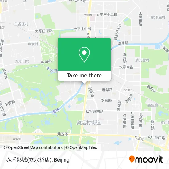 泰禾影城(立水桥店) map