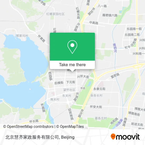 北京慧齐家政服务有限公司 map