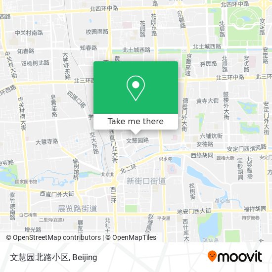 文慧园北路小区 map