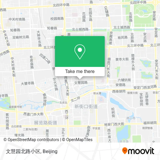 文慧园北路小区 map