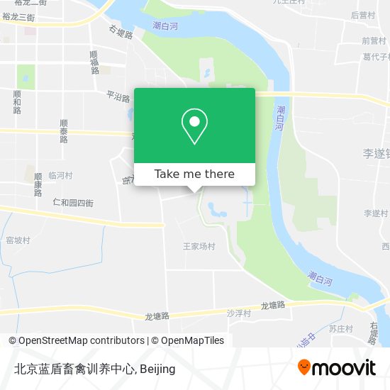 北京蓝盾畜禽训养中心 map