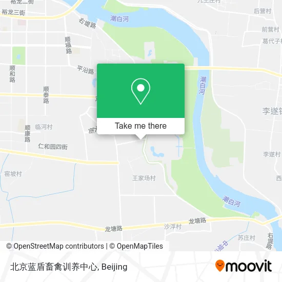 北京蓝盾畜禽训养中心 map