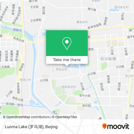Luoma Lake (罗马湖) map
