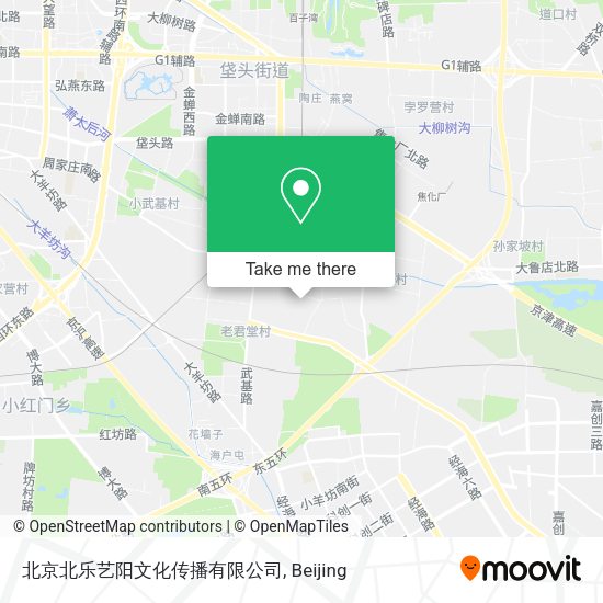北京北乐艺阳文化传播有限公司 map