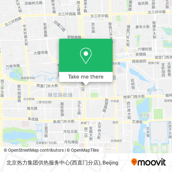 北京热力集团供热服务中心(西直门分店) map