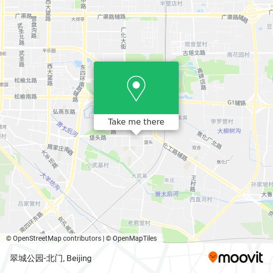 翠城公园-北门 map