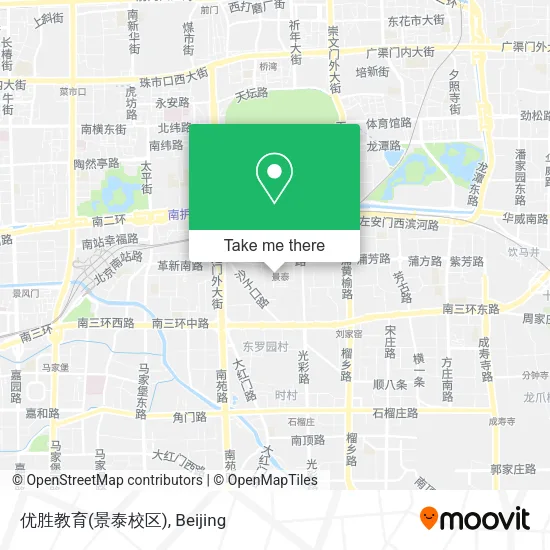 优胜教育(景泰校区) map