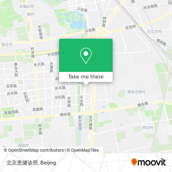 北京恵健诊所 map