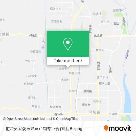 北京安宝众乐果蔬产销专业合作社 map